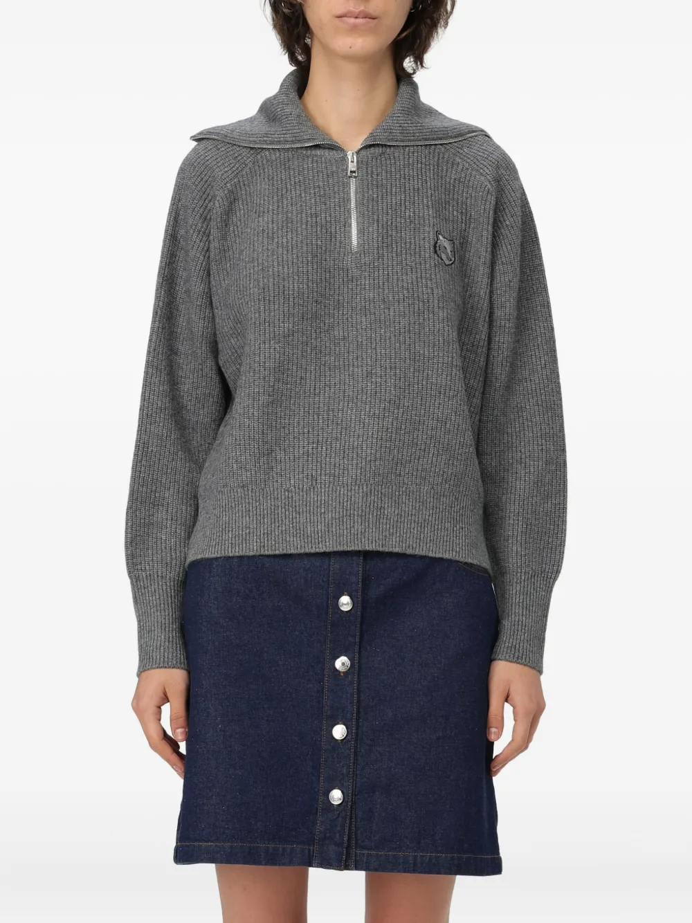 MAISON KITSUNÉ KNITTED JUMPER