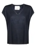 absolut cashmere v-neck top - Blue