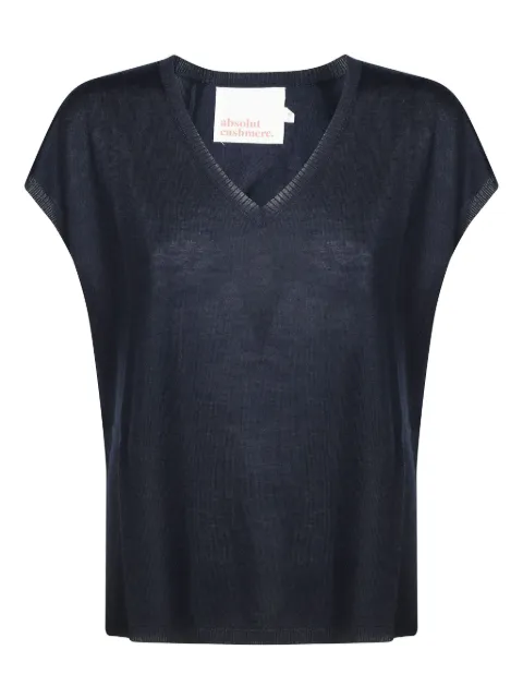 absolut cashmere v-neck top