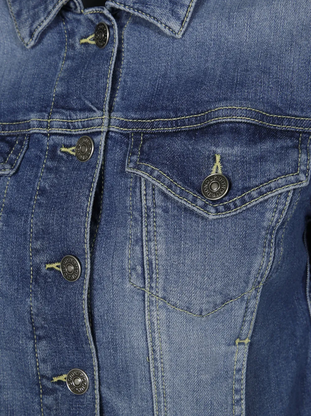 DONDUP Katoenen jack Blauw