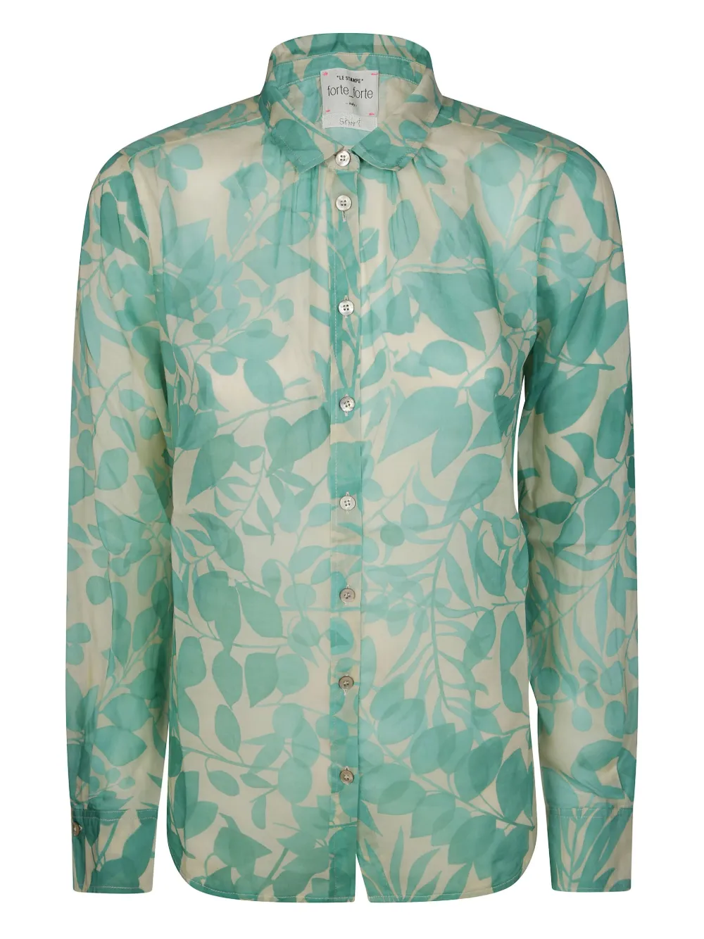 Forte Forte camisa con estampado floral | azul | Image 1