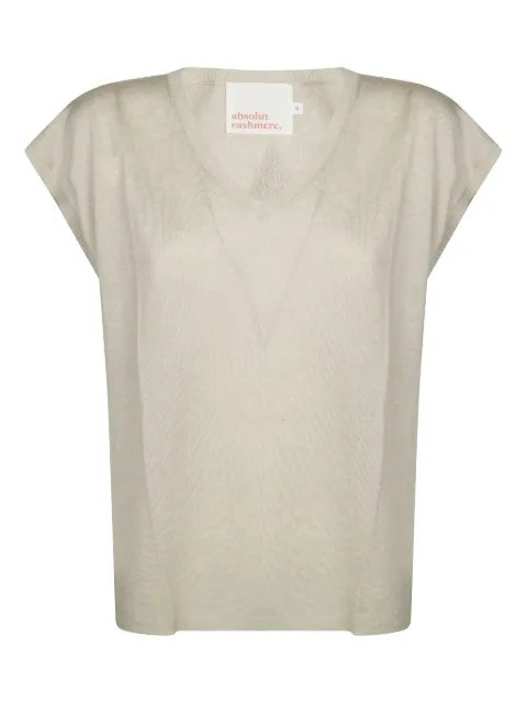absolut cashmere suéter con cuello en V