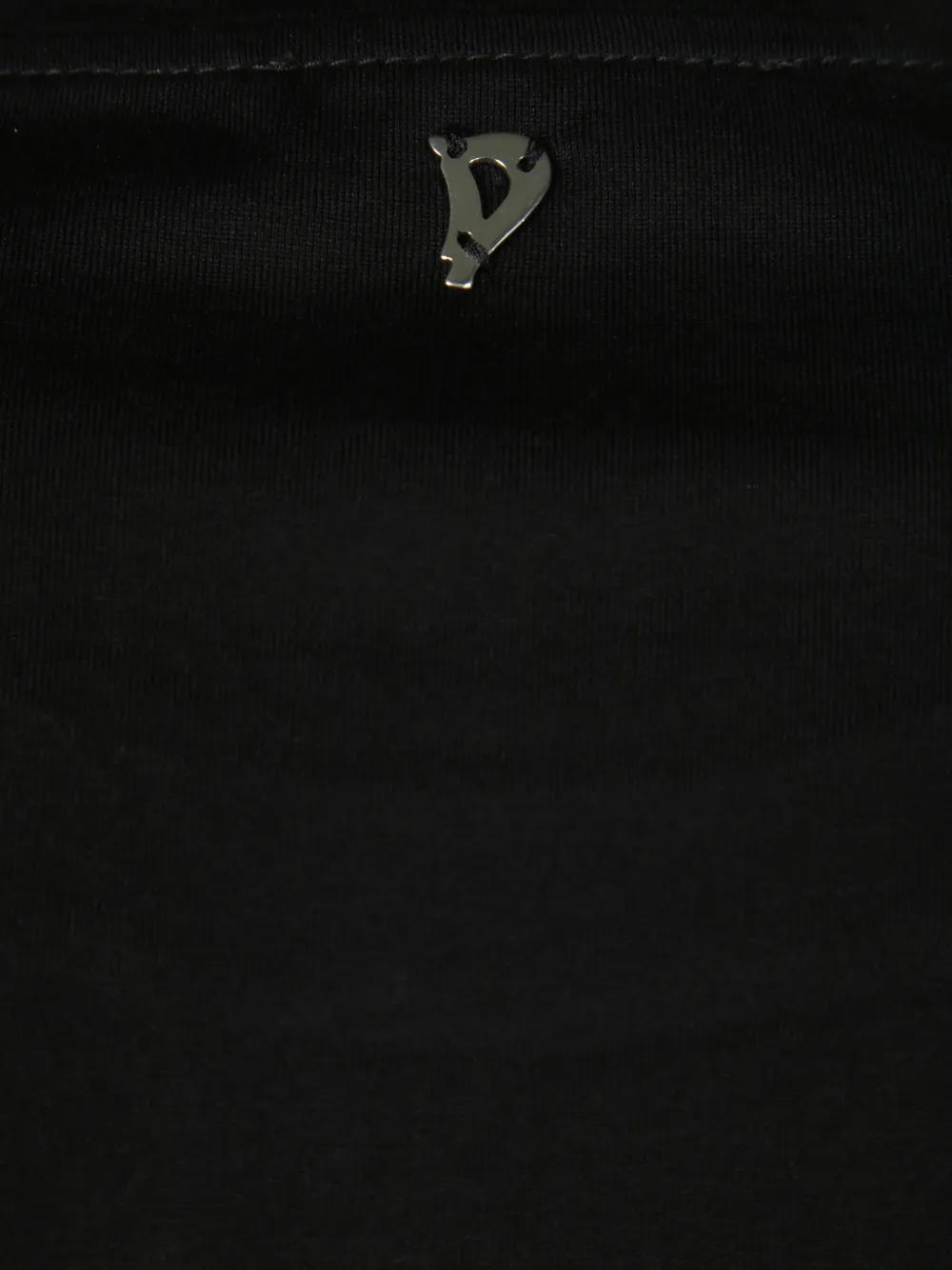 DONDUP Katoenen T-shirt Zwart