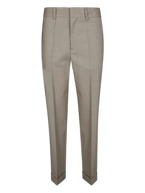 P.A.R.O.S.H. pleated straight trousers