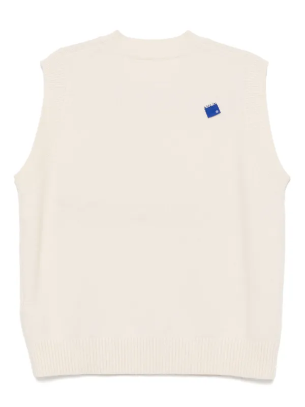 Ader Error Trs タグ ニットベスト | ニュートラル | FARFETCH JP