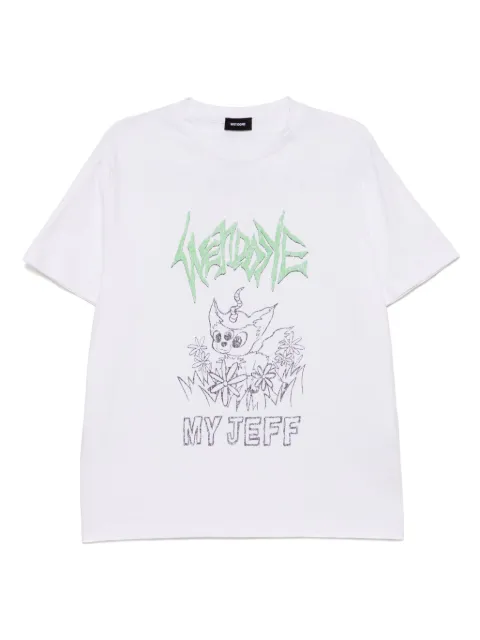 We11done My Jeff Print T-shirt