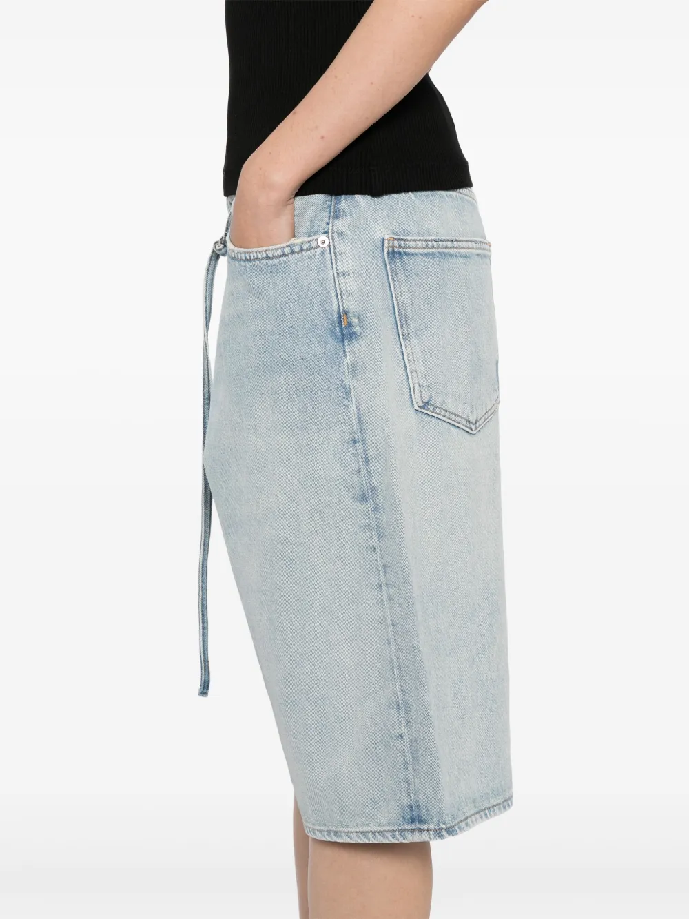AGOLDE Emmi shorts Blauw
