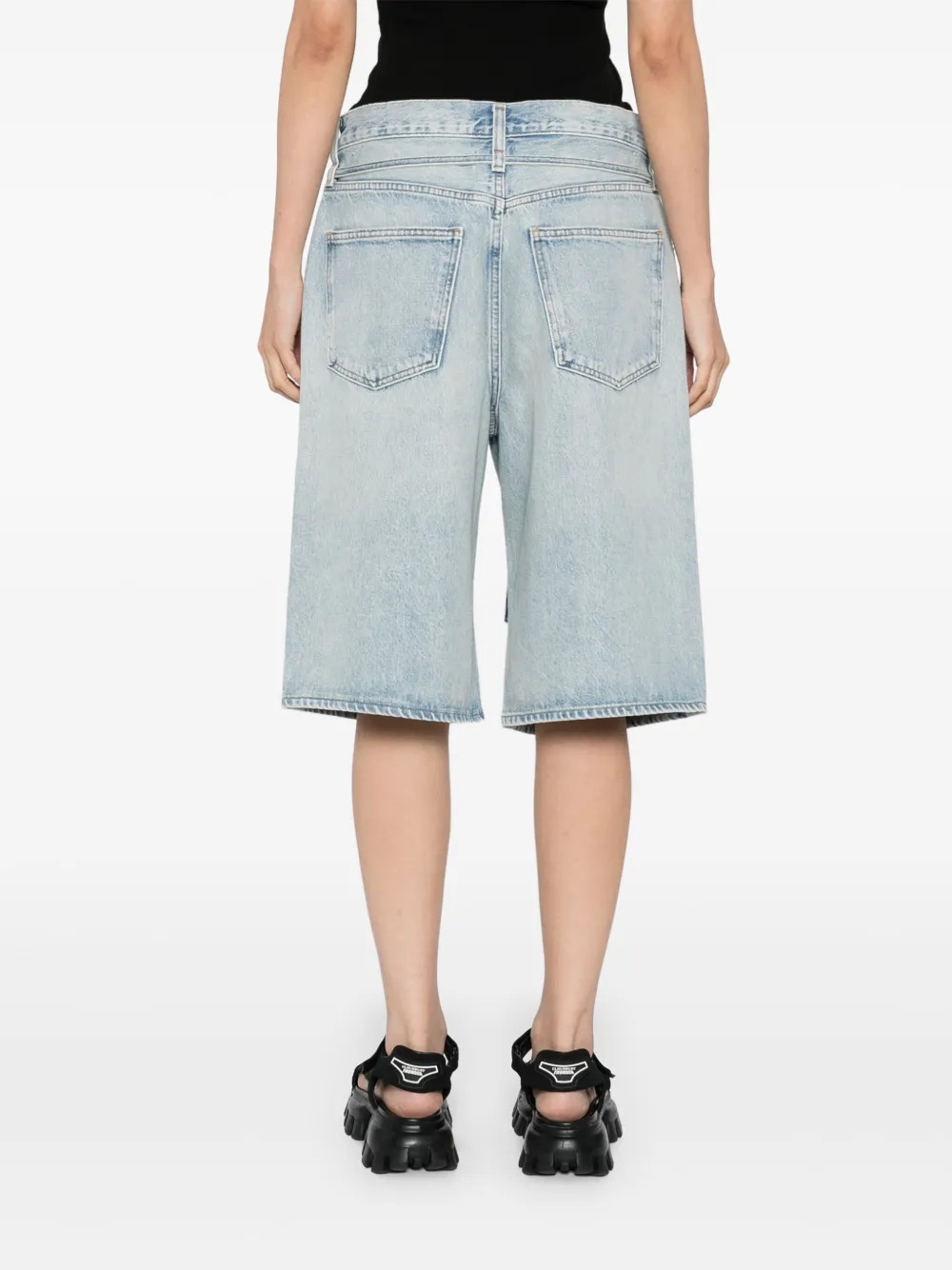 AGOLDE Emmi shorts Blauw