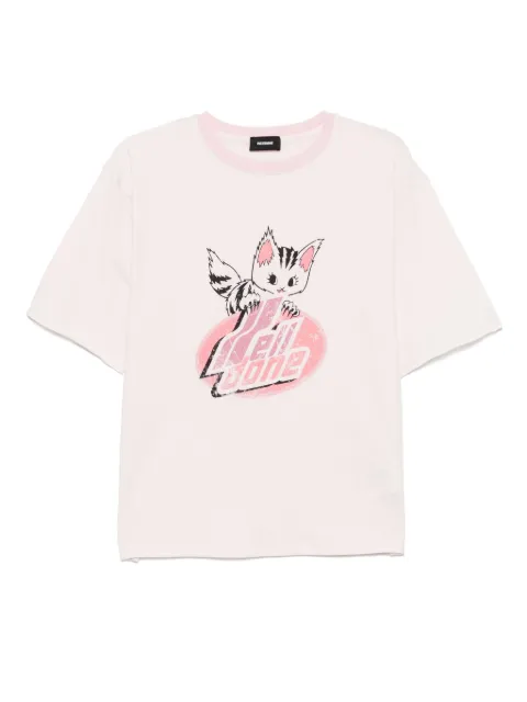 We11done playera con estampado gráfico