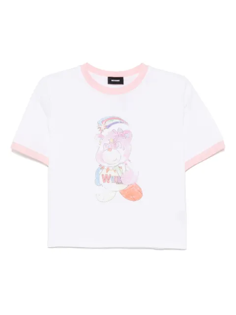 We11done Colorful Teddy Ringer T-shirt