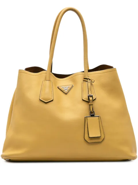 Prada Pre-Owned 2013-2024 Large City Calf Double satchel