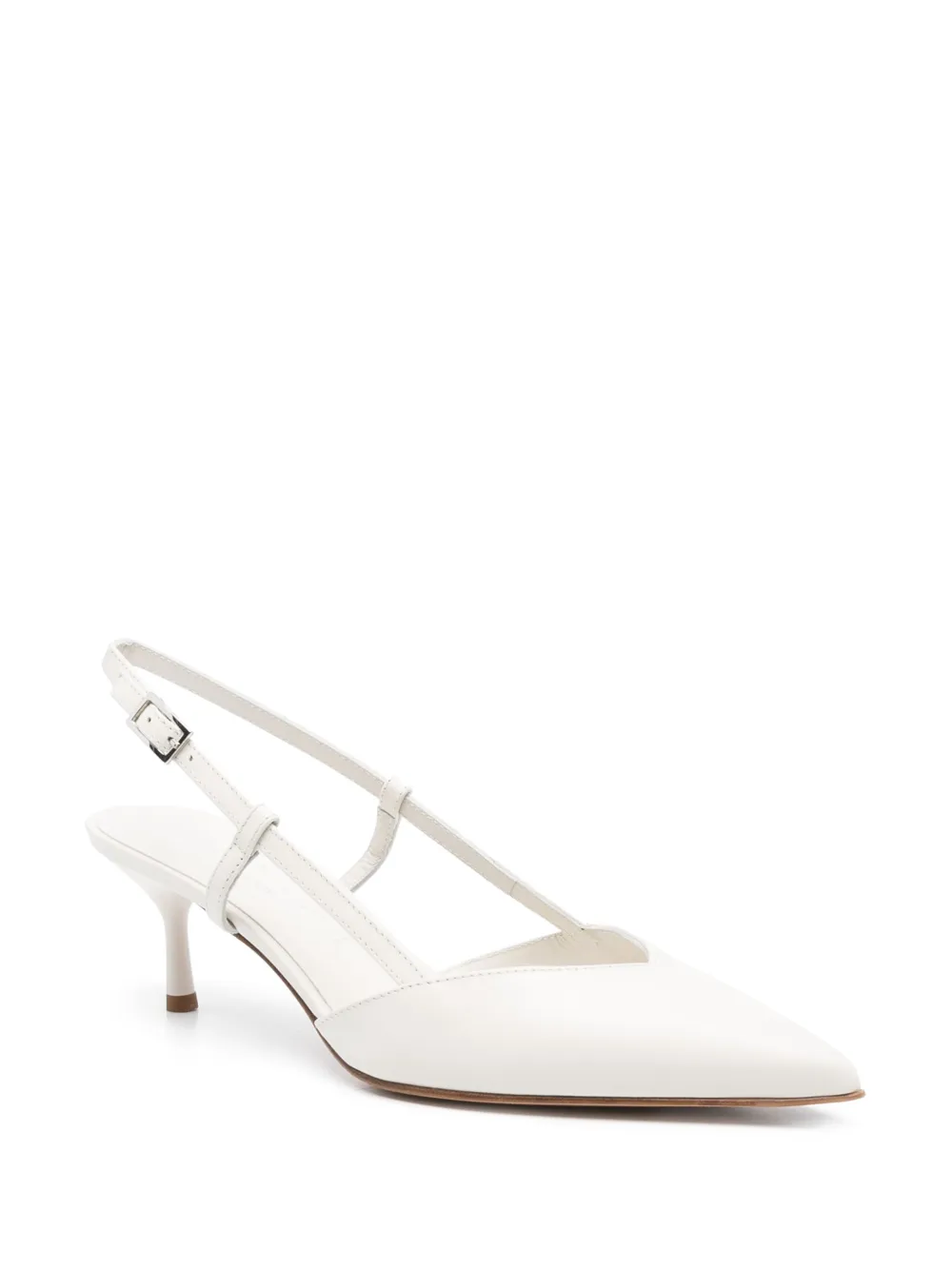 Sergio Levantesi 60mm Chantal pumps White