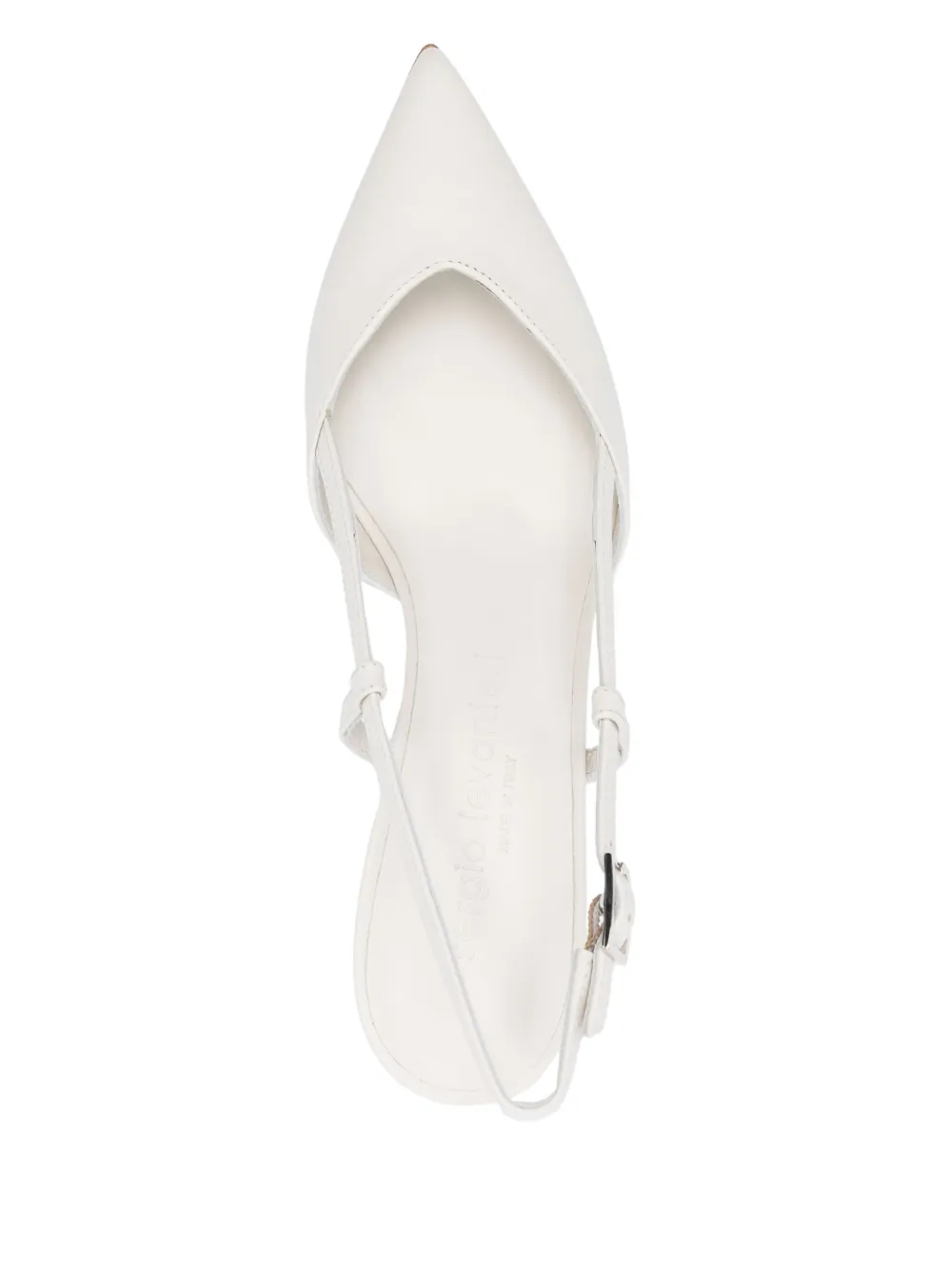 Sergio Levantesi 60mm Chantal pumps White