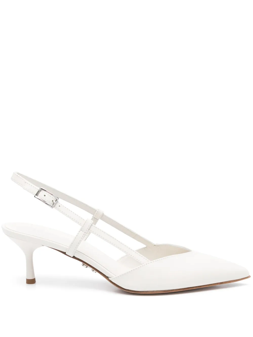 Sergio Levantesi 60mm Chantal pumps White