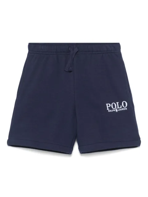 POLO RALPH LAUREN KIDS embroidered-logo shorts