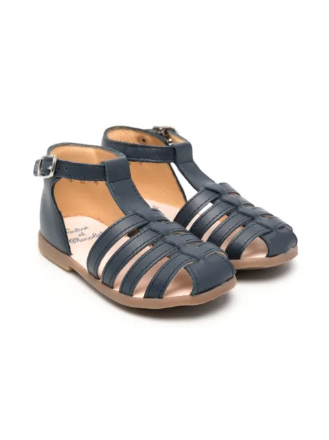 Tartine Et Chocolat leather sandals