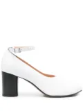 Niccolò Pasqualetti 60mm Obliqua pumps - White