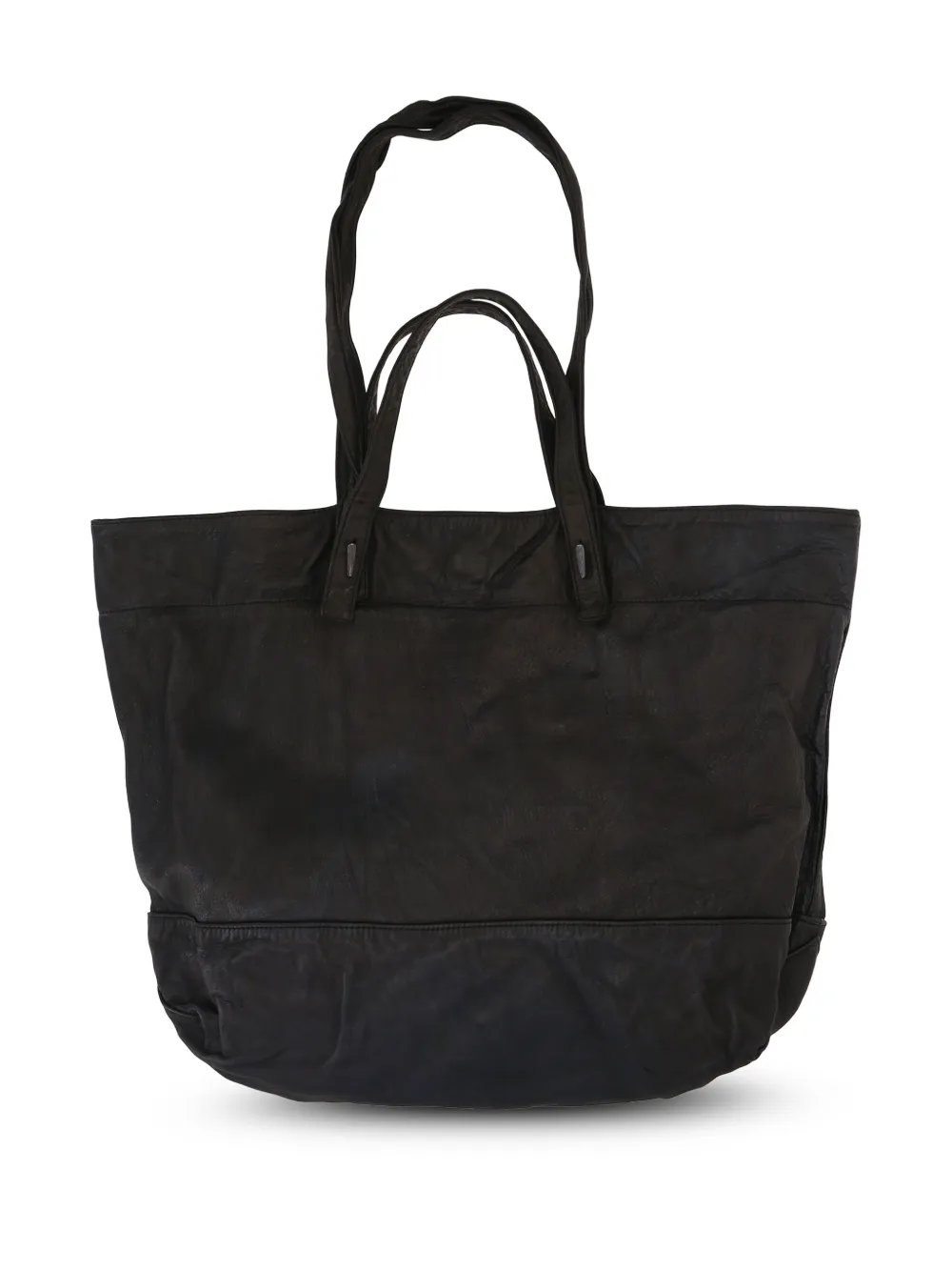 Yohji Yamamoto double-handle tote bag | Black | Image 1