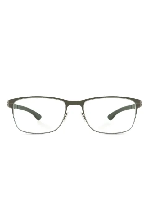 Ic! Berlin moss rectangle glasses