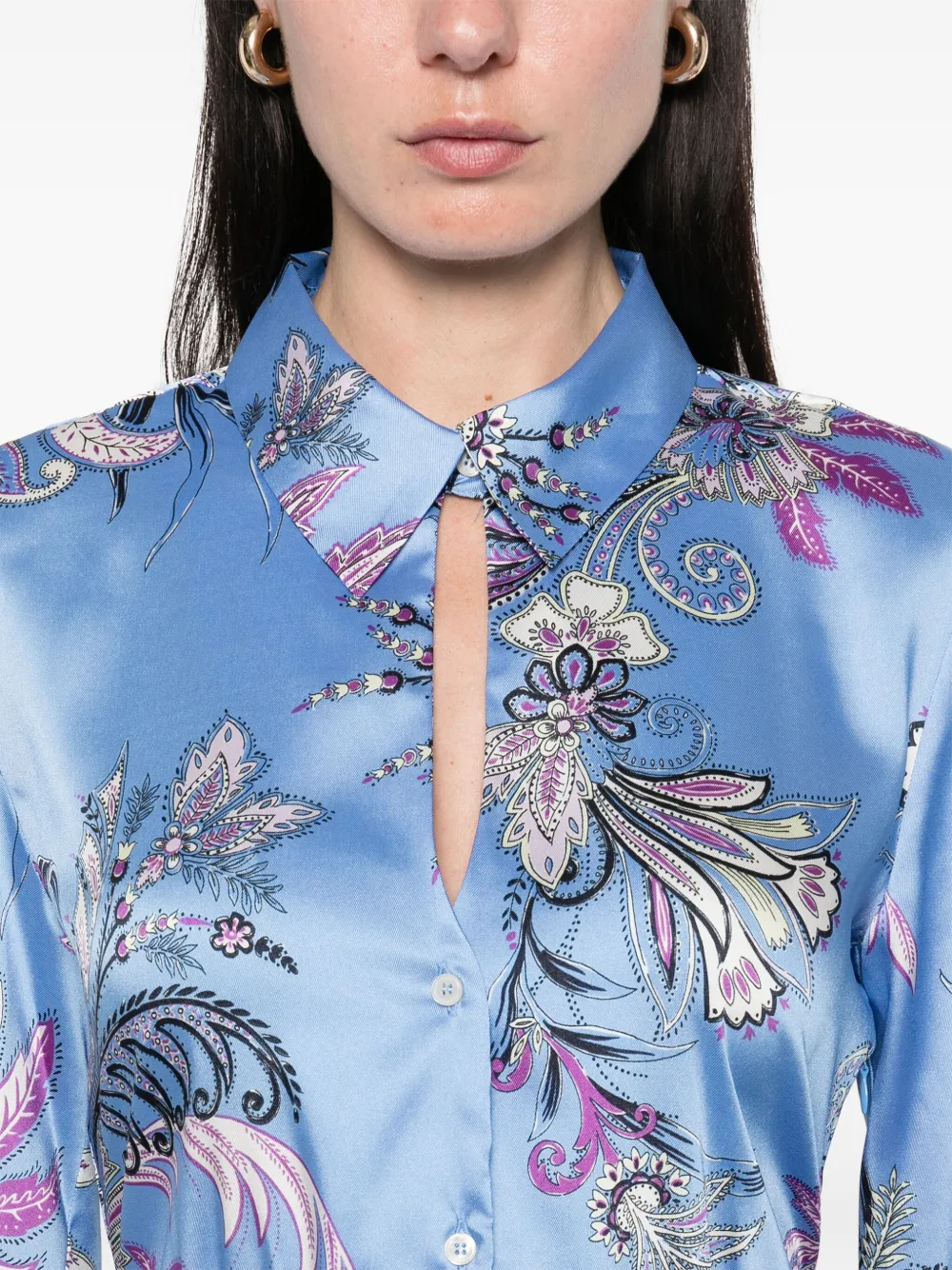 Marella Pozzo midi dress Blauw