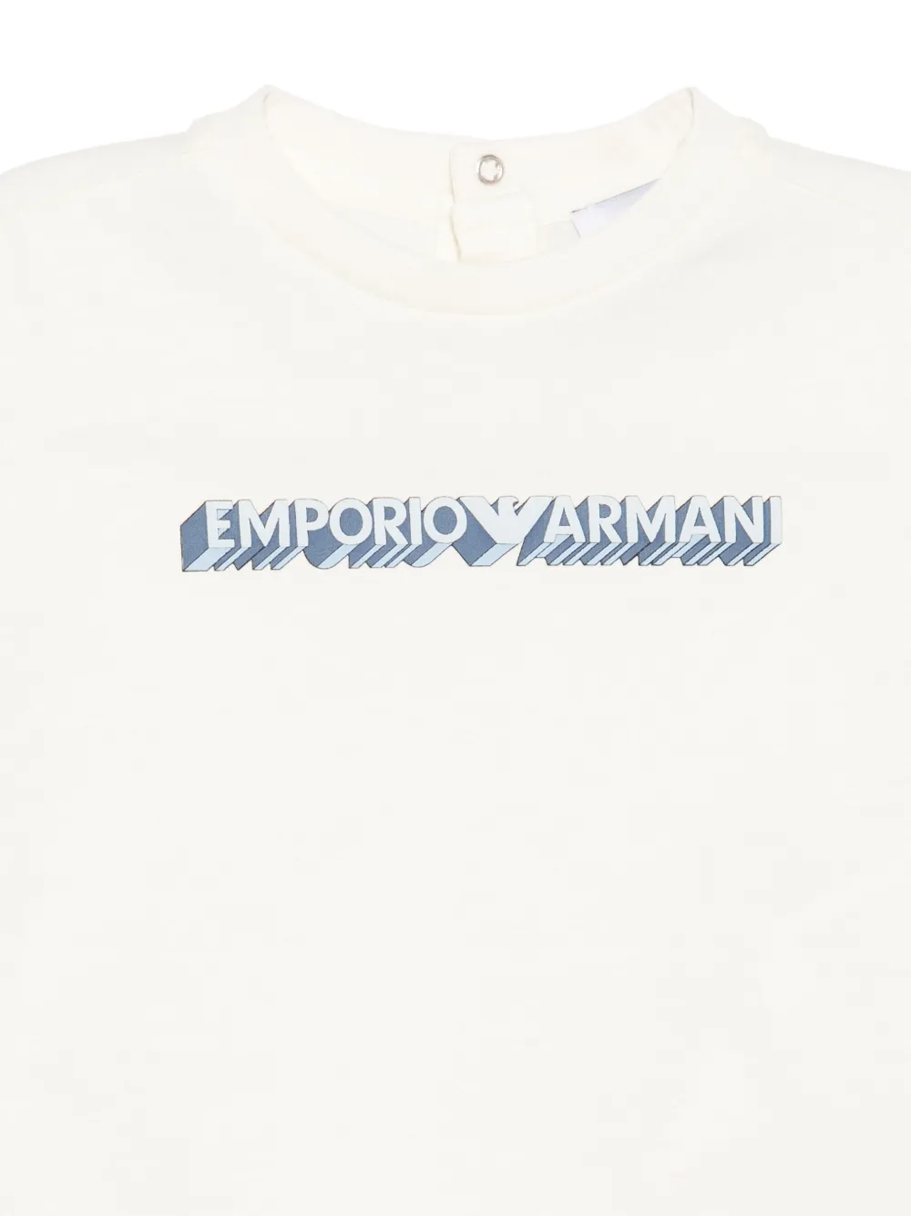 emporioarmanikids Emporio Armani Kids Twee T-shirts met logoprint - Wit