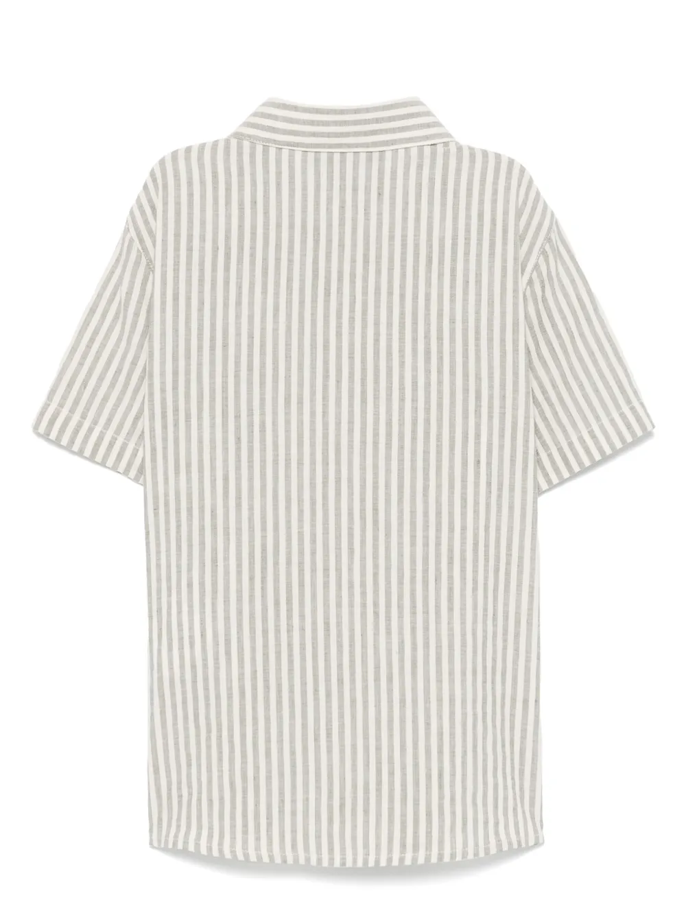 Emporio Armani Kids Shirt met geborduurd logo Beige