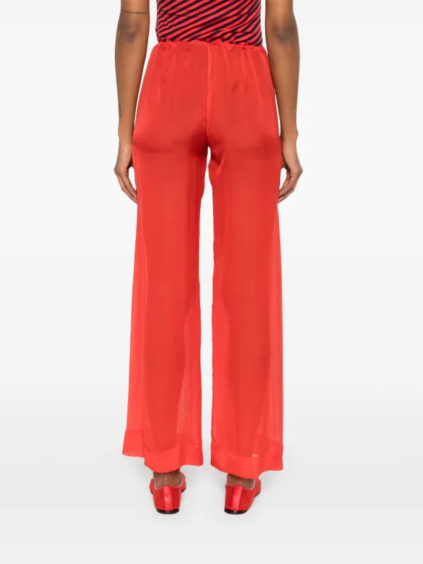 Paloma Wool Pantaloni Nag-Nag Rosso FARFETCH IT