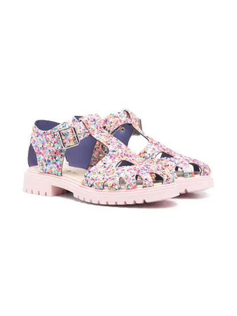 Florens glitter-embellished sandals