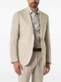 COLAMARINO single-breasted linen blazer - Neutrals