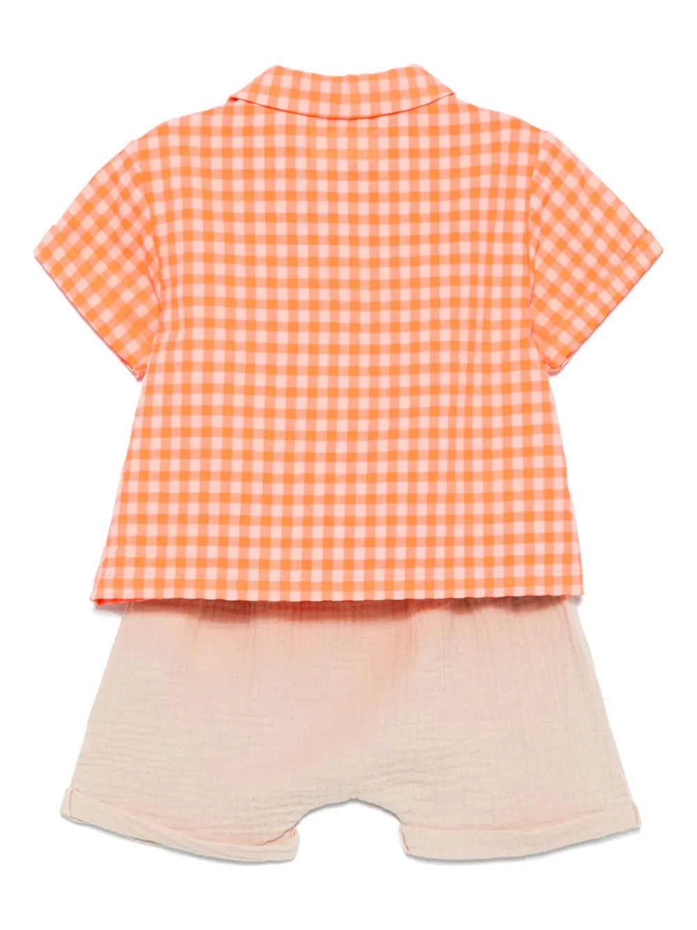 TEDDY & MINOU checked short and shirt set | Short Sets | Image 2