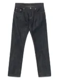 Fendi Pre-Owned 2010s logo-patch jeans - Blue