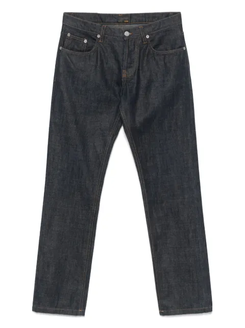 Fendi Pre-Owned 2010s logo-patch jeans