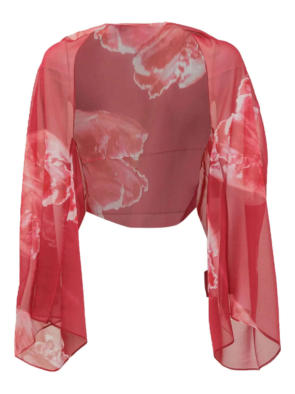 Max Mara Zijden top Rood