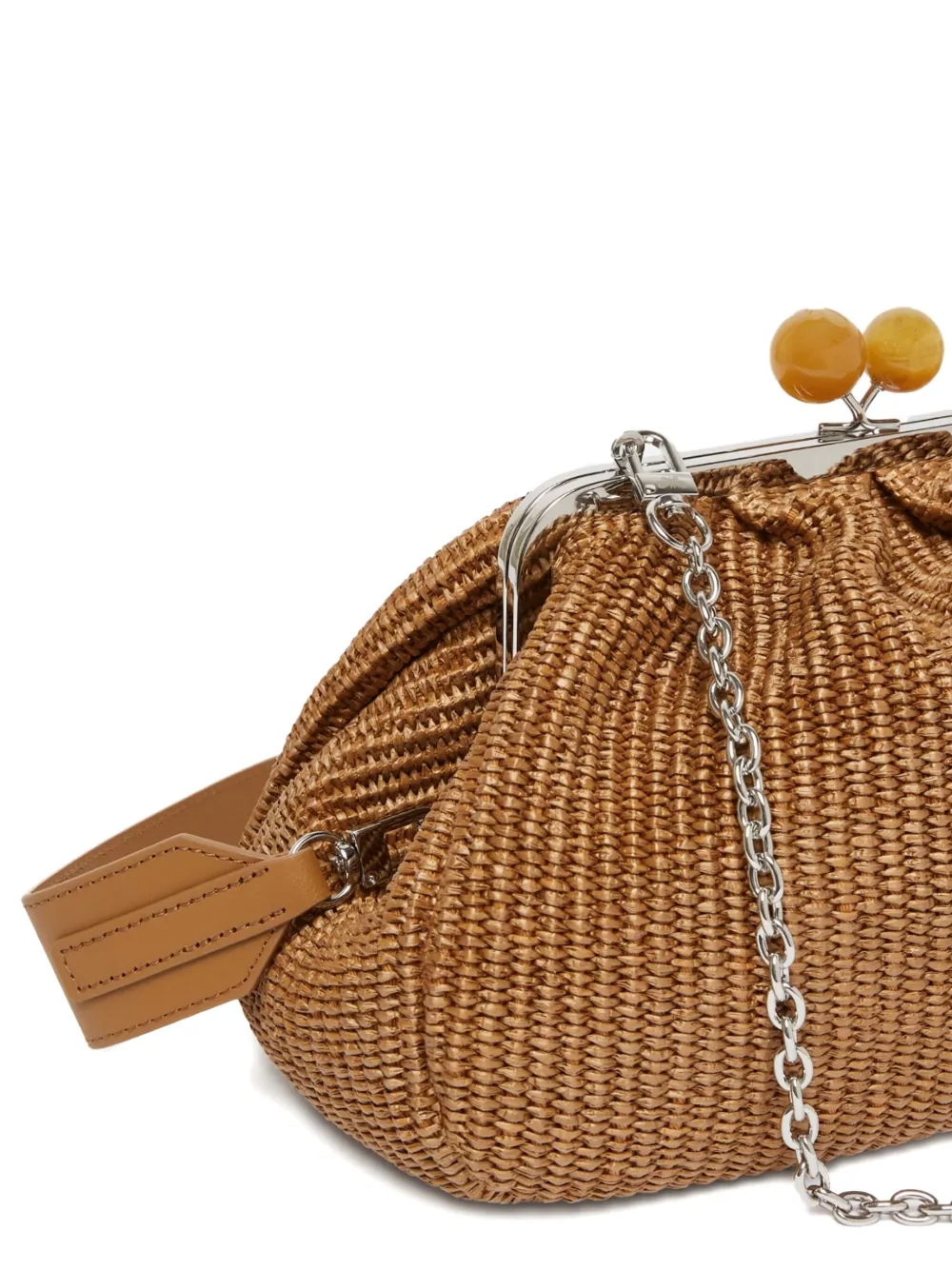 Weekend Max Mara Pasticcino medium clutch Bruin