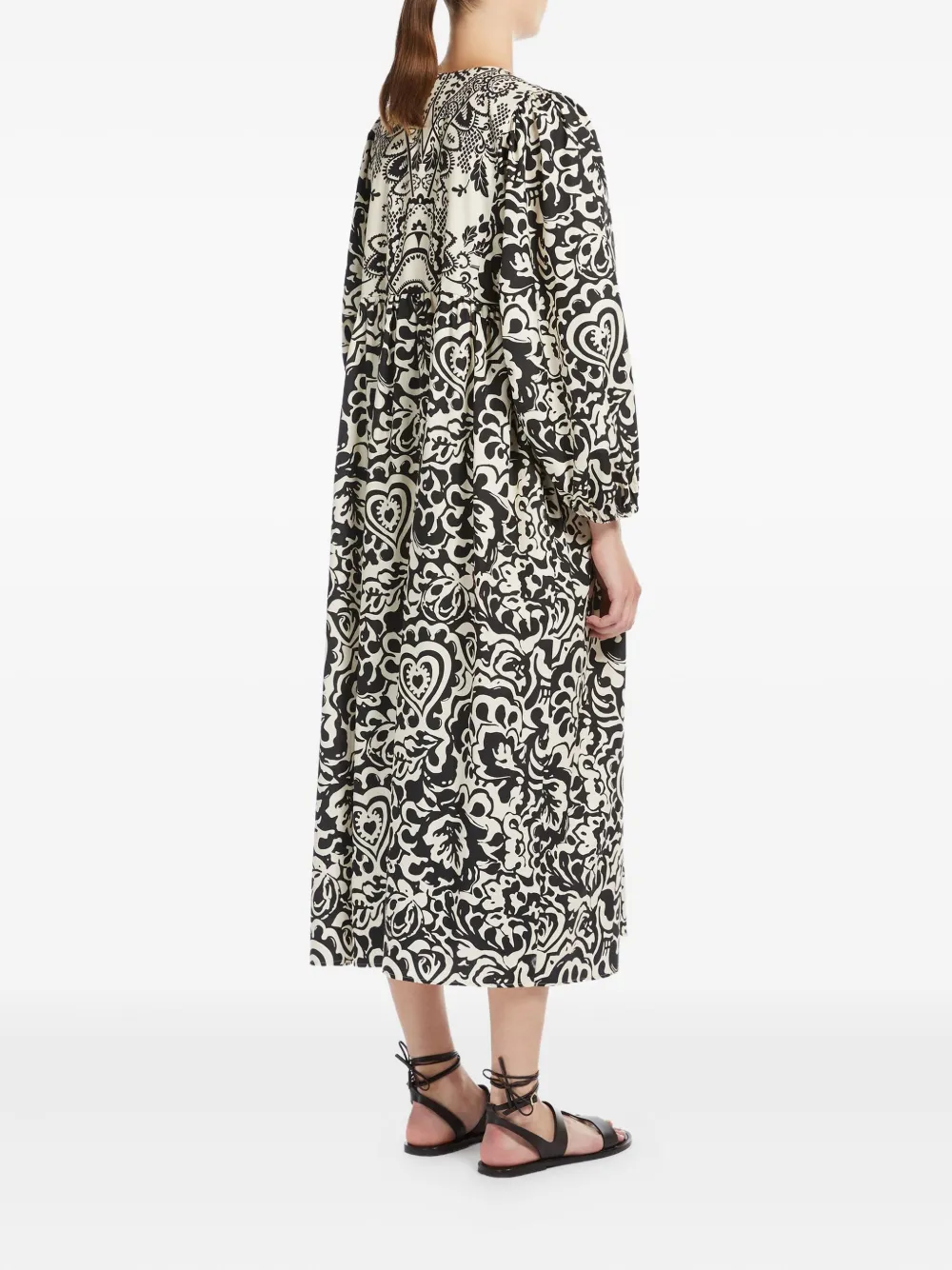 Weekend Max Mara Anzio midi-jurk Beige