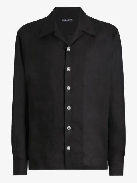 Dolce & Gabbana Hawaii linen shirt