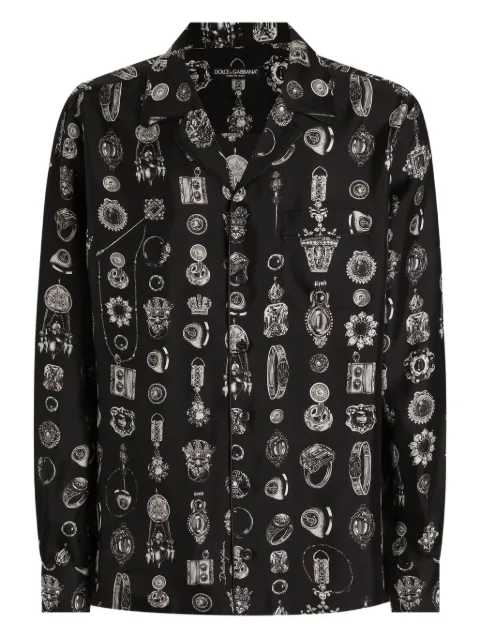 Dolce & Gabbana medallion print shirt