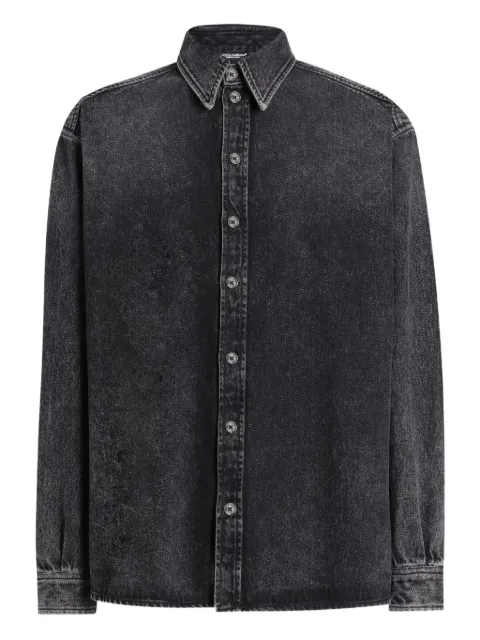 Dolce & Gabbana washed denim shirt