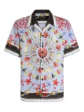 Dolce & Gabbana shell-print Hawaii shirt - Blue