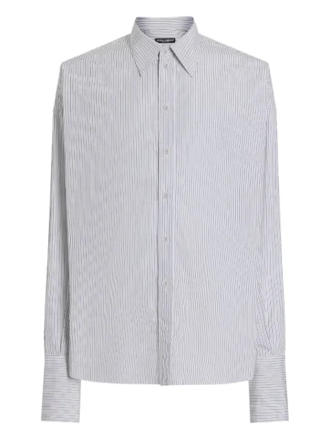 Dolce & Gabbana striped long-sleeve shirt