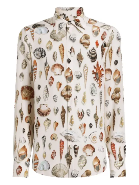 Dolce & Gabbana shell-print Martini shirt