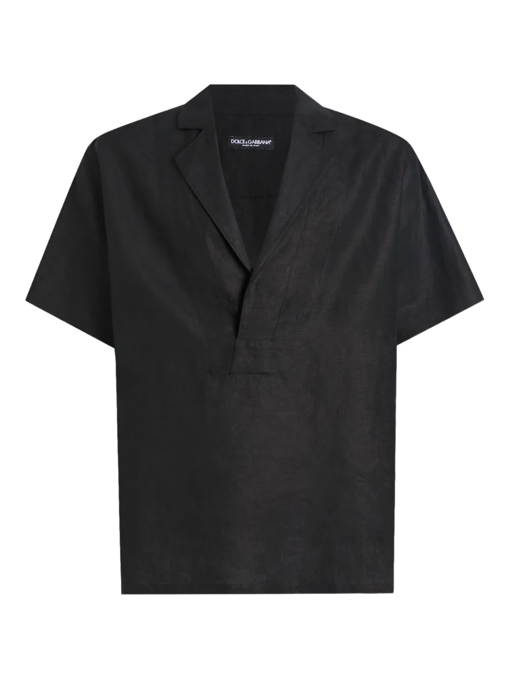 Dolce & Gabbana Zijden overhemd Zwart