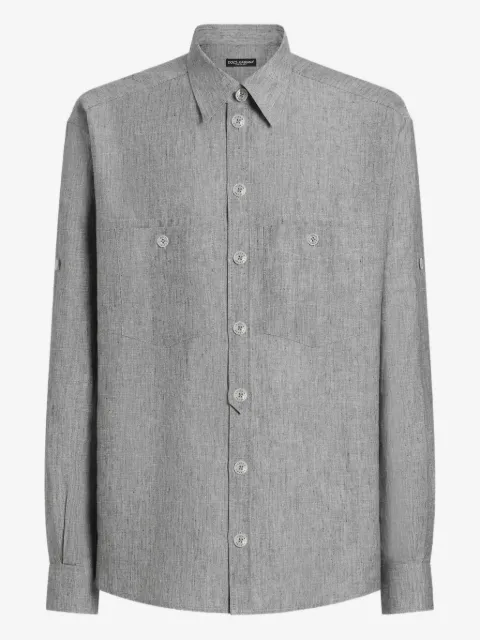 Dolce & Gabbana camisa de lino