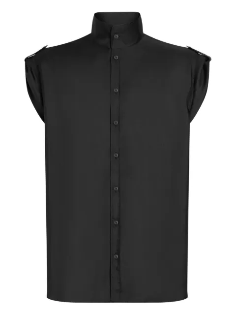 Dolce & Gabbana shoulder-button short-sleeved shirt