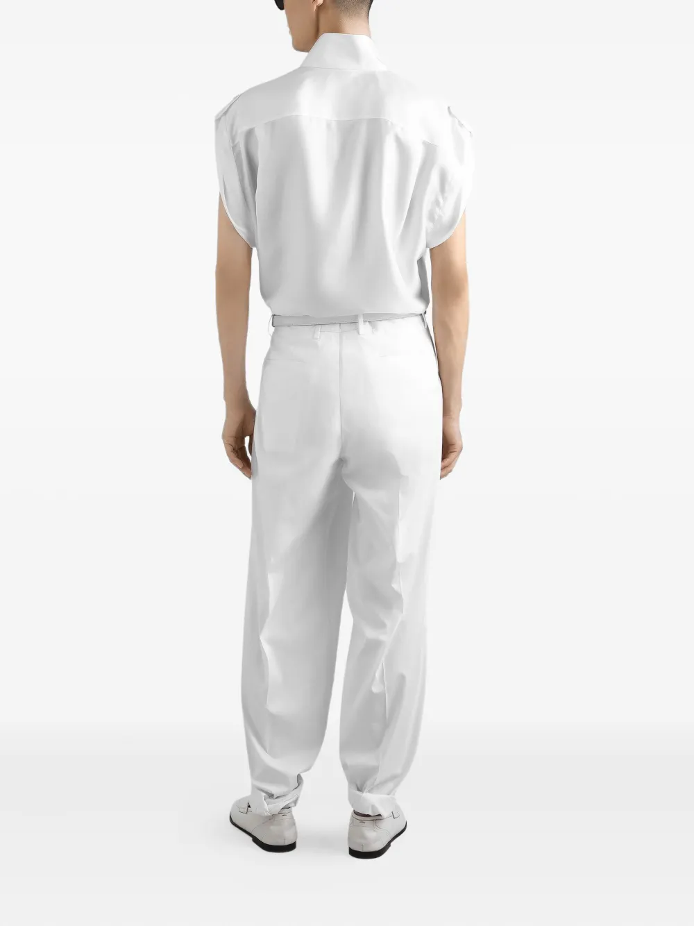 Dolce & Gabbana Mouwloos overhemd Wit