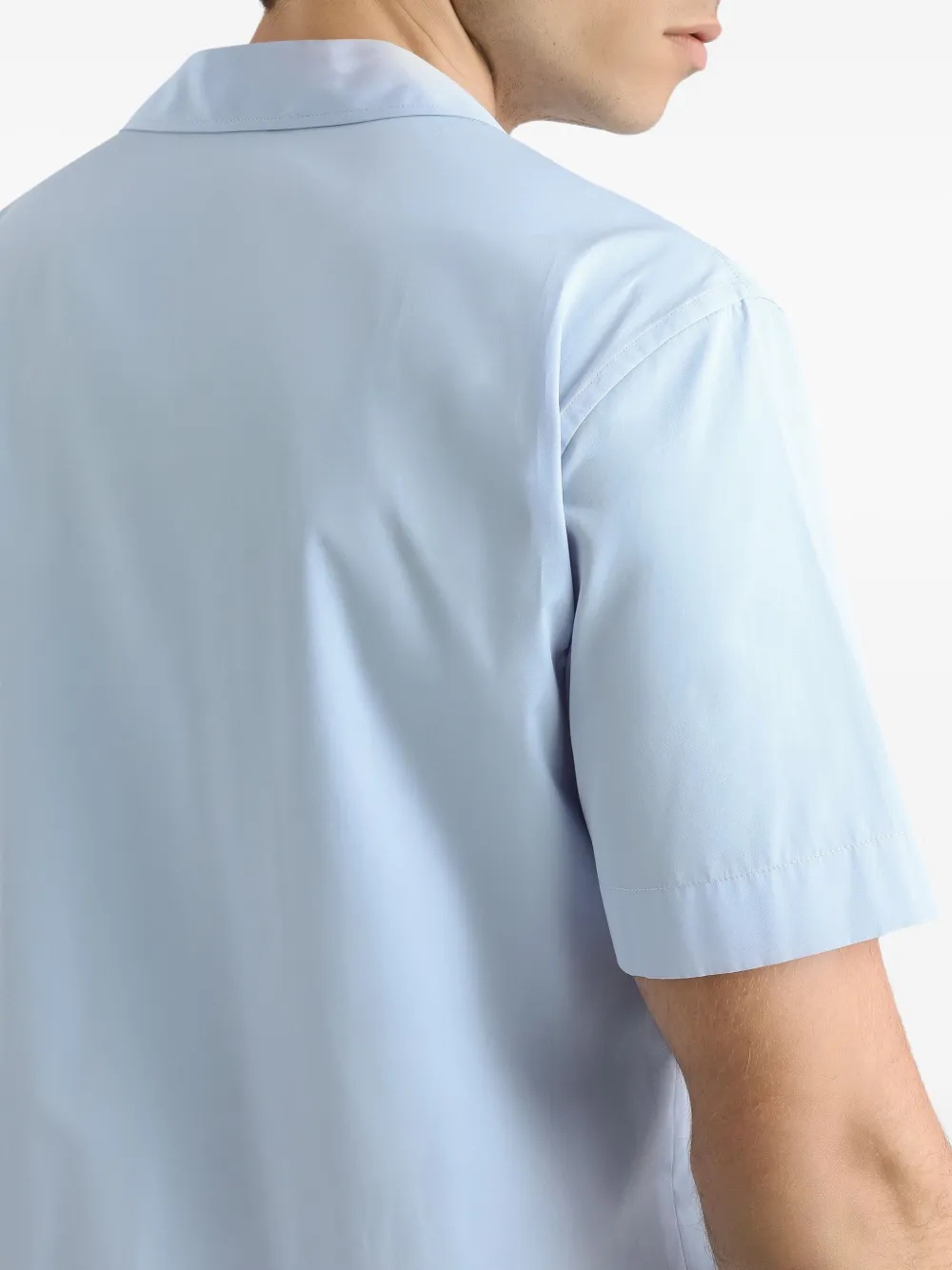 Dolce & Gabbana revere-collar pocket shirt Blauw
