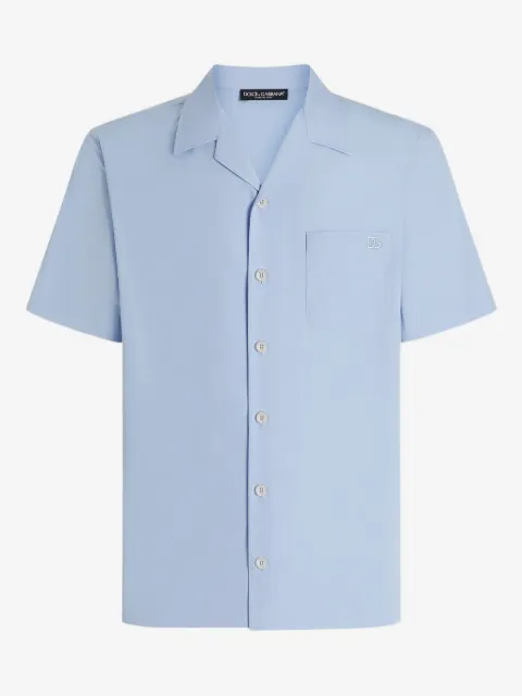 Dolce & Gabbana Hawaii revere-collar shirt
