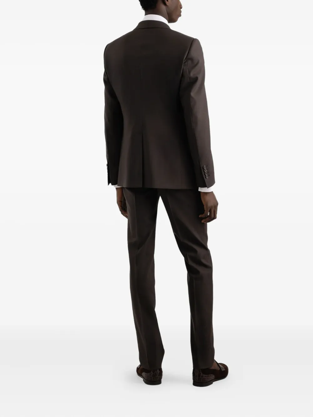Dolce & Gabbana Gestreept overhemd met lange mouwen Wit
