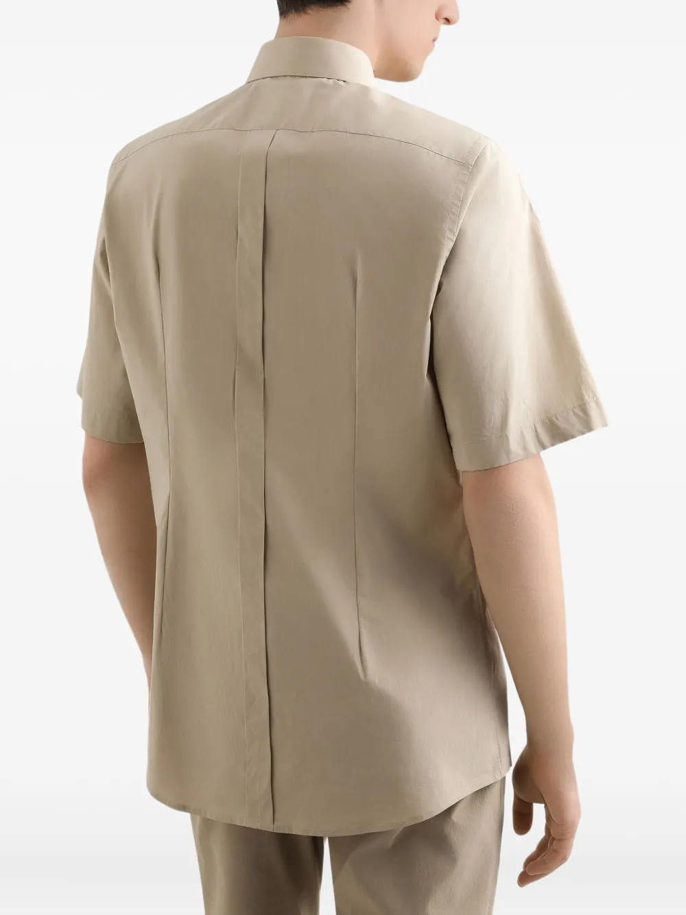 Dolce & Gabbana Overhemd met korte mouwen Beige