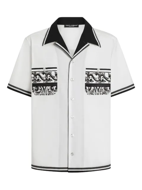 Dolce & Gabbana Majolica-print shirt